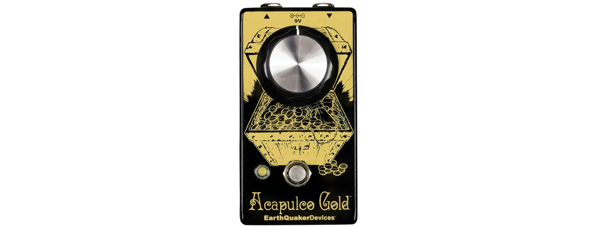 9. EarthQuaker Devices Acapulco Gold - Лучший дисторшн с одной ручкой